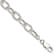 Sterling Silver Open Link Cable 8.50mm Bracelet
