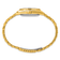 Mens Charles Hubert IP-plated Gold-tone Dial Watch