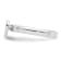 Rhodium Over Sterling Silver Polished Heart Children's Ring