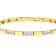 Classic Lab-Grown Diamond Tennis Bracelet 1ctw In 18K Gold Over Sterling Silver