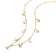 Butterfly Charm Necklace In 14K Gold Over Brass