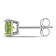 Peridot 14K White Gold Earrings 0.7ctw