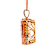 39.80 Ctw Morganite and 1.10 Ctw White Diamond Pendant in 18K RG