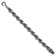 Stainless Steel Antiqued Dragon 8.25-inch Bracelet