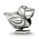 Sterling Silver Pelican Bead