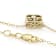 Dainty Diamond Station Necklace In 10K Gold