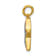 14K Two-tone Gold Diamond Star Charm