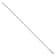 Sterling Silver 2.75mm Elongated Open Link Chain Bracelet