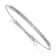 14K White Gold Lab Grown Diamond VS/SI GH, with 1 Inch Extension Bracelet
