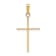 14k Yellow Gold Cross Pendant