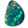 Opal on Ironstone 23x17mm Free-Form Doublet 13.78ct