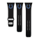 Gametime Indianapolis Colts Black Silicone Band fits Apple Watch
(38/40mm M/L). Watch not included.
