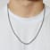 Robert Alton Men's Curb Link Chain Necklace 3.5mm In Stainless Steel 24 Inch