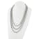 7-8mm Grey Freshwater Cultured Pearl 76-inch Slip-on Necklace
