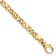 14K Yellow Gold 4.8mm Hand-Polished Fancy Link Bracelet