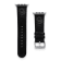 Gametime NHL New York Islanders Black Leather Apple Watch Band (38/40mm
M/L). Watch not included.
