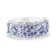Rhodium Over Sterling Silver Oval Tanzanite and White Zircon Ring 3.11ctw