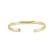 14K Yellow Gold 6.5mm Hinged Bangle Bracelet