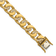 14K Yellow Gold Diamond Curb 8.5-inch Bracelet 1.82ctw