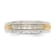 14K Yellow Gold AA Quality Mens Wedding Band