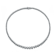 CZ Tennis Necklace In Sterling Silver 16 Inch