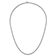 Rhodium Over Sterling Silver 2.4mm Snake 20 Inch Chain
