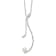 Sterling Silver Polished and Hammered Freshwater Cultured Pearl with
2-inch Extension Necklace
