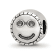 Sterling Silver Smiley Face Bead