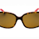 Kate Spade Annora Havana Pink Square Frame / Brown Lenses Sunglasses