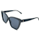 Kendall + Kylie Black Cat Eye Frame/ Gray Lenses Sunglasses