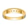 14K Yellow Gold AA Quality Ladies Wedding Band