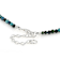Eilat Stone Beaded Necklace In Sterling Silver