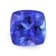 Tanzanite 6mm Cushion 0.94ct