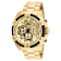 Invicta Bolt 52mm Yellow Dial Stainless Steel Band Quartz Watch