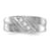 Rhodium Over 14K White Gold Lab Grown Diamond SI1/SI2, G H I, Men's Band