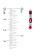 2.00ctw Ruby and Diamond Hoop Earrings in 14k White Gold