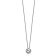 Rhodium Over 14K Gold 1.50 ct. 7.5mm Round D E F Pure Light Moissanite
Solitaire Pendant with Chain