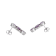 Lab Created Alexandrite Sapphire Platinum Over Silver June Birthstone
Earrings 4.90ctw