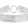Multi-Row Bismark ChaIn Bracelet In Sterling Silver