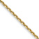 14k Yellow Gold 0.95mm Diamond Cut Cable Chain 30 Inches