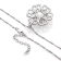 Sterling Silver Freshwater Pearl and Cubic Zirconia Pendant