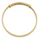 14k Yellow Gold Brushed and Diamond-Cut flexible Baby Bangle
