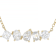 Dainty Lab-Grown Diamond Mixed-Shape Station Necklace In 14K Gold