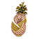 FRIENDSHIP & HOSPITALITY Pink Pineapple Trinket Box