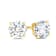 Lab Grown White Diamond 14K Yellow Gold Stud Earrings VS1 Clarity E
Color, IGI Certified 2ctw