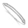 14K White Gold Lab Grown Diamond VS/SI GH, with 1 Inch Extension Bracelet