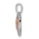 14k White Gold and 14k Rose Gold Diamond Mom Heart Pendant