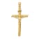 14K Yellow Gold INRI Crucifix Pendant