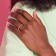 Sterling Silver Stackable Expressions Garnet Ring 0.35ctw