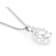Pear Shape Moissanite Solitaire Pendant In Platinum-Enhanced Sterling
Silver 2.10ctw Diamond Equivalent Weight